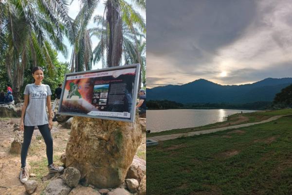 Tasik Raban Lenggong (right) 