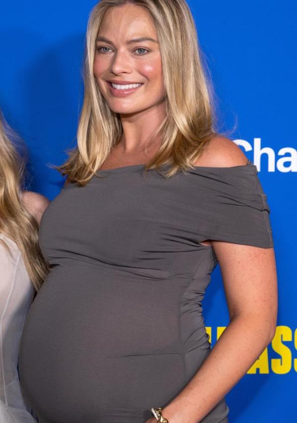 Producer Margot Robbie attends the Los Angeles Special Screening of My Old Ass on Monday.